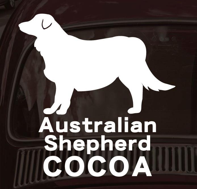 オーストラリアンシェパード_ペットシルエットカーステッカー_犬グッズ_名入れ_PET-TEP_ENT_023_1821枚目の画像