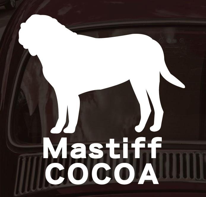 マスティフ_オリジナルペットシルエットカーステッカー_犬グッズ_名入れ_PET-TEP_ENT_140_2461枚目の画像