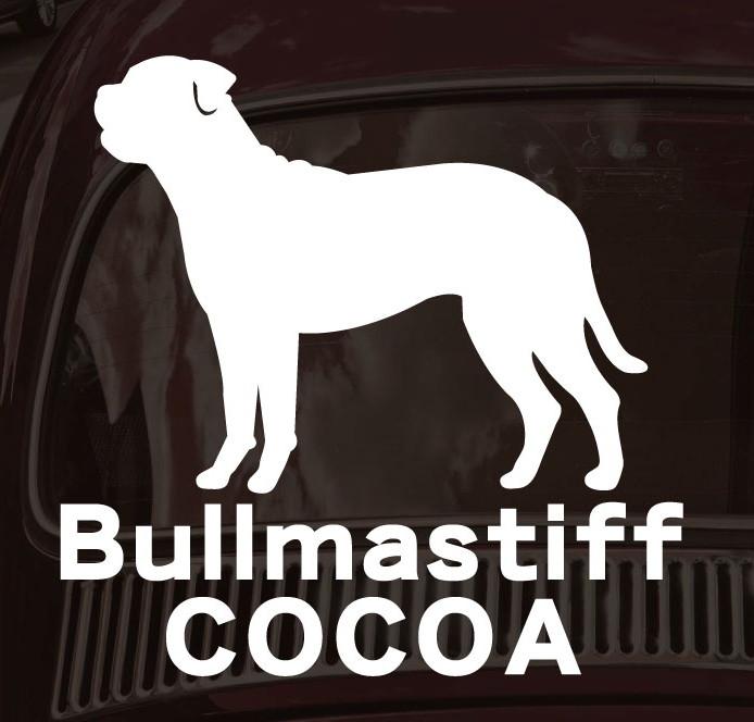 ブルマスティフ_オリジナルペットシルエットカーステッカー_犬グッズ_名入れ_PET-TEP_ENT_118_2321枚目の画像