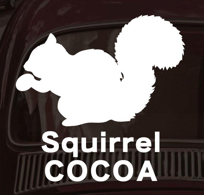 リス_オリジナルペットシルエットカーステッカー_犬グッズ_名入れ_PET-TEP_ENT_255_5151枚目の画像