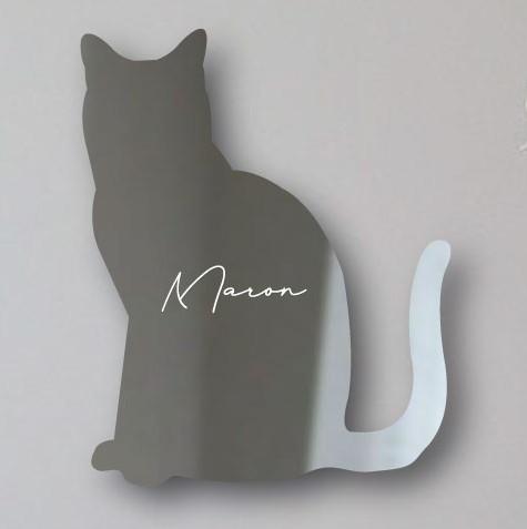 スノーシュー_オリジナルペットシルエットシェイプミラー鏡_猫グッズ_名入れ_PET-TEP_ENT_205_3511枚目の画像