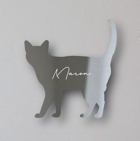 コラット_オリジナルペットシルエットシェイプミラー鏡_猫グッズ_名入れ_PET-TEP_ENT_196_3491枚目の画像