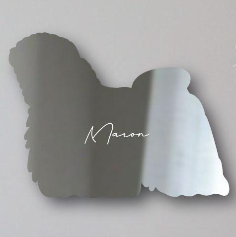 プーリー_オリジナルペットシルエットシェイプミラー鏡_犬グッズ_名入れ_PET-TEP_ENT_109_2251枚目の画像