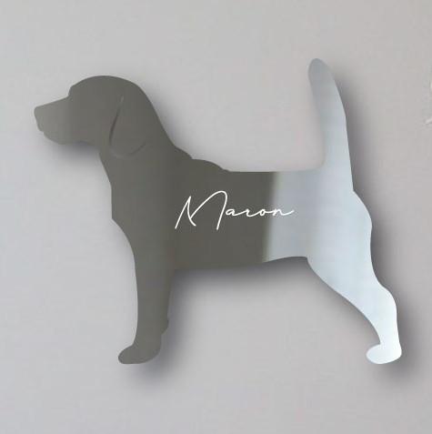 ビーグル2_オリジナルペットシルエットシェイプミラー鏡_犬グッズ_名入れ_PET-TEP_ENT_106_2581枚目の画像