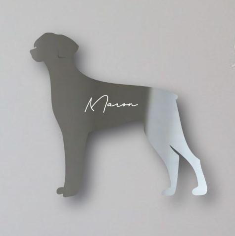 ドーベルマンたれ耳_ペットシルエットシェイプミラー鏡_犬グッズ_名入れ_PET-TEP_ENT_087_1431枚目の画像