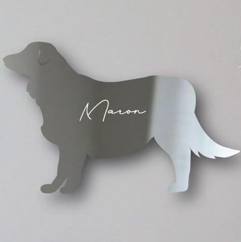 オーストラリアンシェパード_ペットシルエットシェイプミラー鏡_犬グッズ_名入れ_PET-TEP_ENT_023_1821枚目の画像