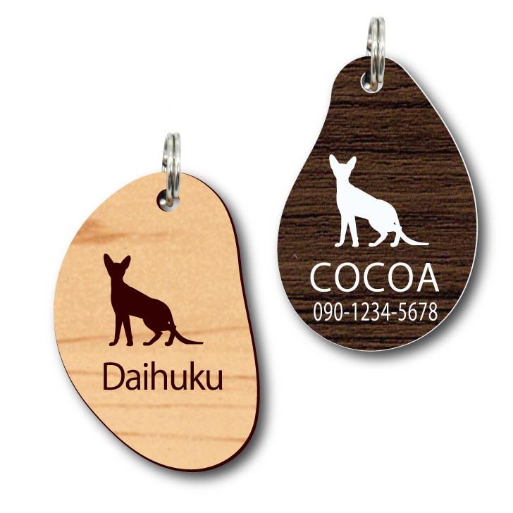 コーニッシュレックス_ペットシルエットサインスタンプ_猫グッズ_名入れ_PET-TEP_ENT_195_3481枚目の画像