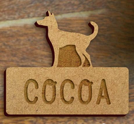 ミニチュアピンシャー_ペットシルエット木札/木製名札_犬グッズ_名入れ_PET-TEP_ENT_150_1651枚目の画像