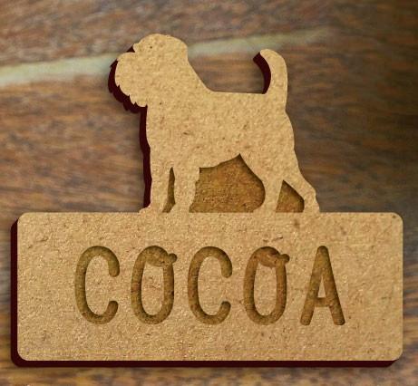 ブリュッセルグリフォン_ペットシルエット木札/木製名札_犬グッズ_名入れ_PET-TEP_ENT_115_2311枚目の画像