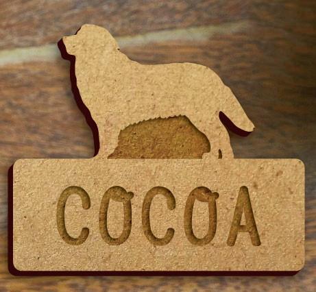 バーニーズマウンテンドッグ_ペットシルエット木札/木製名札_犬グッズ_名入れ_PET-TEP_ENT_097_1451枚目の画像