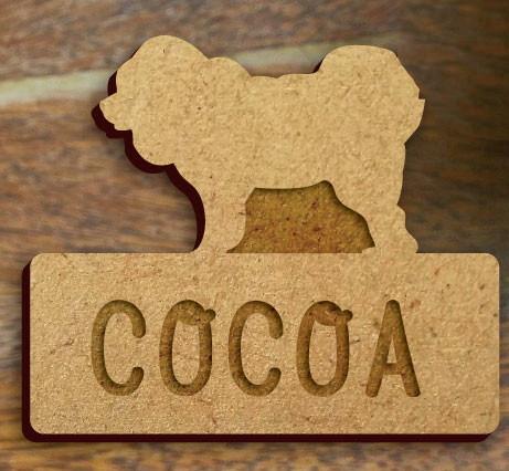 チベタンマスティフ_オリジナルペットシルエット木札/木製名札_犬グッズ_名入れ_PET-TEP_ENT_075_2091枚目の画像