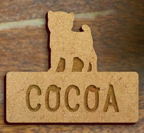 豆柴_オリジナルペットシルエット木札/木製名札_犬グッズ_名入れ_PET-TEP_ENT_049_1591枚目の画像