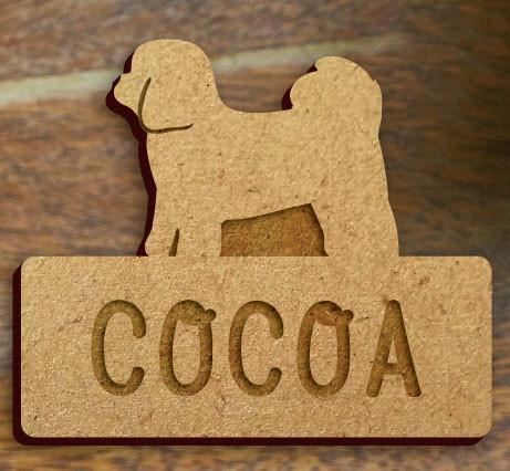 シーズー_オリジナルペットシルエット木札/木製名札_犬グッズ_名入れ_PET-TEP_ENT_043_1061枚目の画像