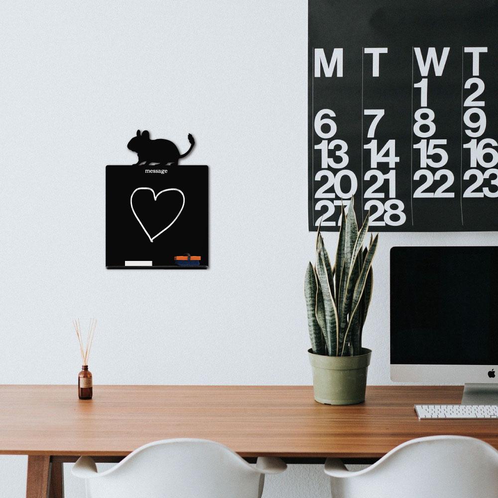 フラットコーテッドレトリーバー_ペットミニ黒板ボード_犬グッズ_名入れ_PET-TEP_ENT_113_229 | 9枚目