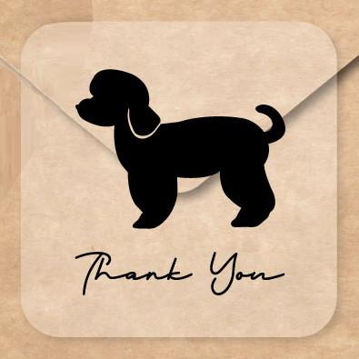 マルチーズパピーカット_ペットシルエットお名前シール_犬グッズ_名入れ_PET-TEP_ENT_142_1601枚目の画像