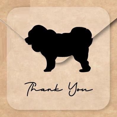 チベタンマスティフ_ペットシルエットお名前シール_犬グッズ_名入れ_PET-TEP_ENT_075_2091枚目の画像