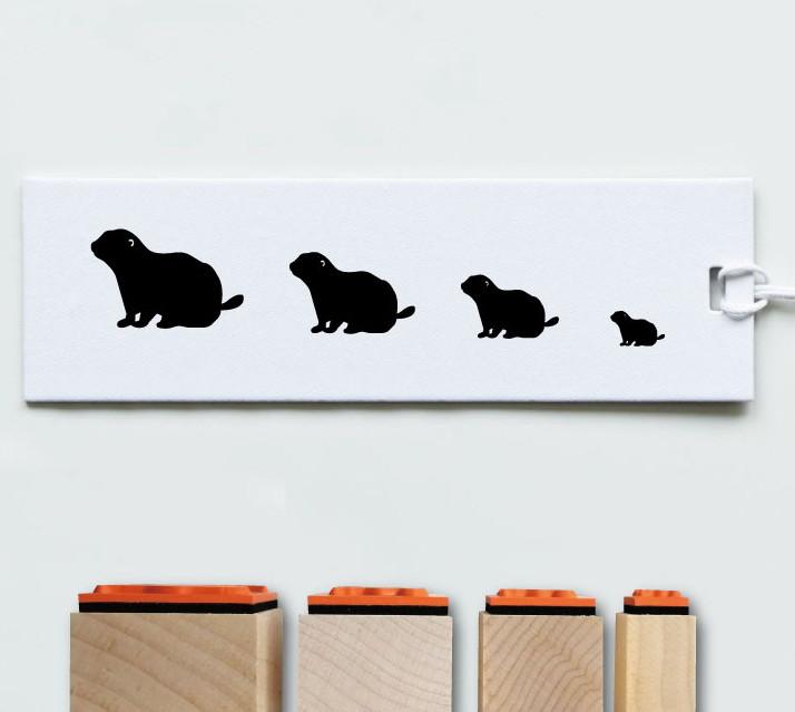 プレーリードッグ_ペットシルエットスタンプセット_小動物グッズ_名入れ_PET-TEP_ENT_252_513