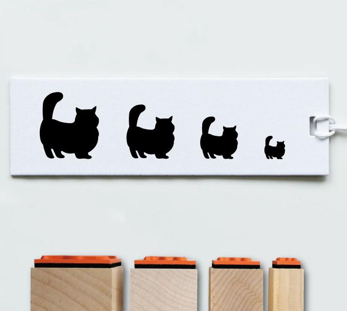 マンチカンロングヘア_ペットシルエットスタンプセット_猫グッズ_名入れ_PET-TEP_ENT_228_3141枚目の画像