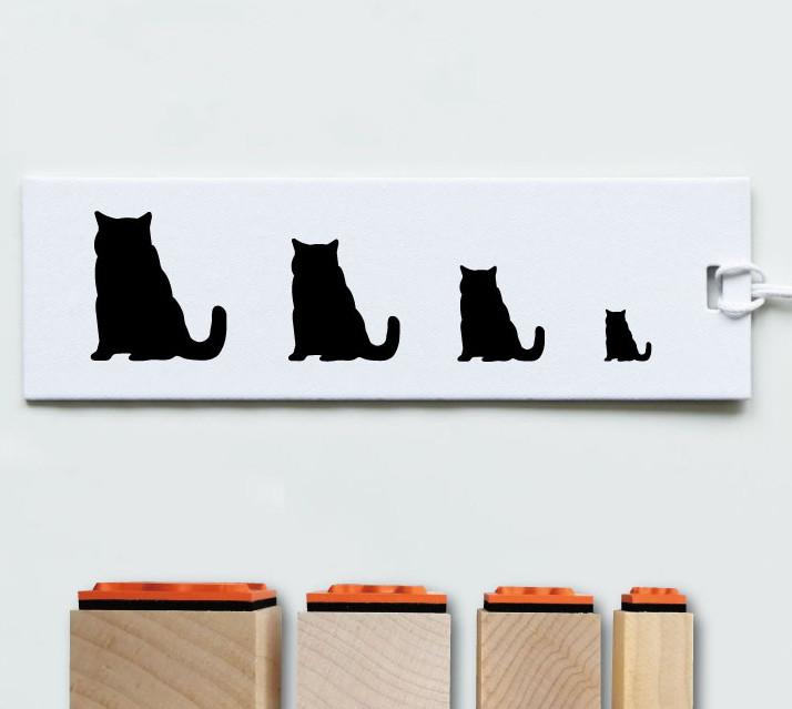 ブリティッシュショートヘア_ペットシルエットスタンプセット_猫グッズ_名入れ_PET-TEP_ENT_221_3181枚目の画像
