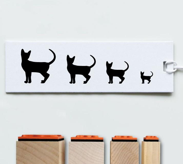 トンキニーズ_オリジナルペットシルエットスタンプセット_猫グッズ_名入れ_PET-TEP_ENT_213_3331枚目の画像