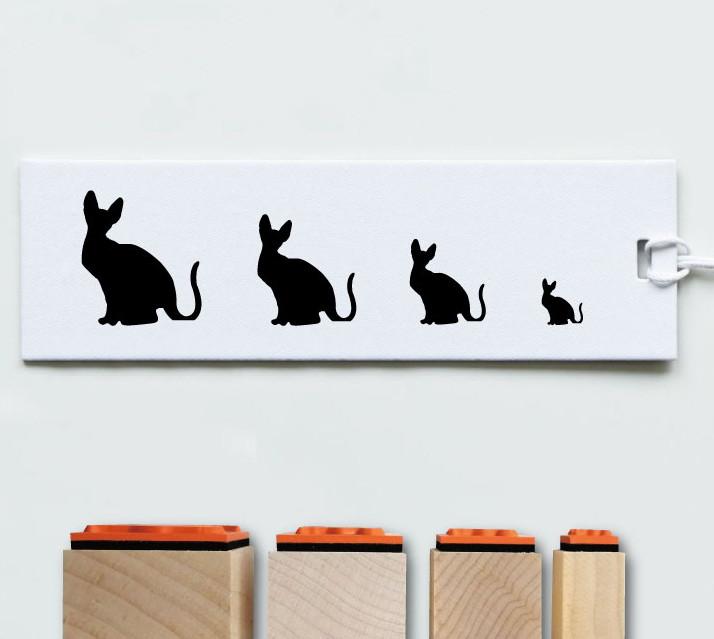 スフィンクス_オリジナルペットシルエットスタンプセット_猫グッズ_名入れ_PET-TEP_ENT_206_3521枚目の画像