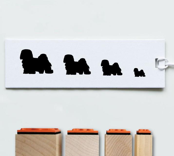 ハバニーズ_オリジナルペットシルエットスタンプセット_犬グッズ_名入れ_PET-TEP_ENT_102_2221枚目の画像