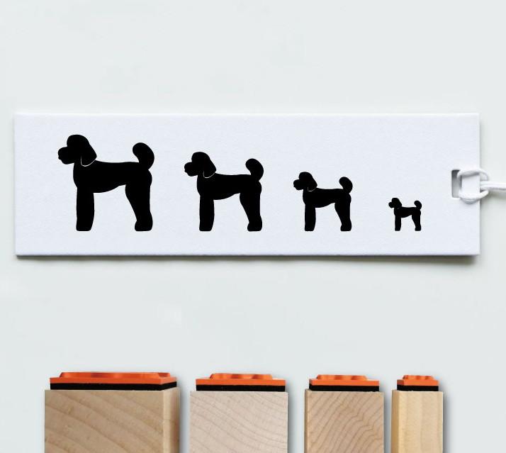 スタンダードプードルテディベアカット_ペットスタンプセット_犬グッズ_名入れ_PET-TEP_ENT_063_1351枚目の画像