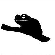 イエアメガエル_ペットシルエットカートプレート_両生類グッズ_名入れ_PET-TEP_ENT_309_704 | 2枚目