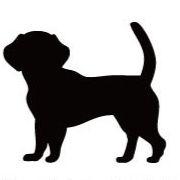 ビーグル_オリジナルペットシルエットカートプレート_犬グッズ_名入れ_PET-TEP_ENT_105_150 | 2枚目