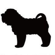 シャーペイ_オリジナルペットシルエットカートプレート_犬グッズ_名入れ_PET-TEP_ENT_051_194 | 2枚目