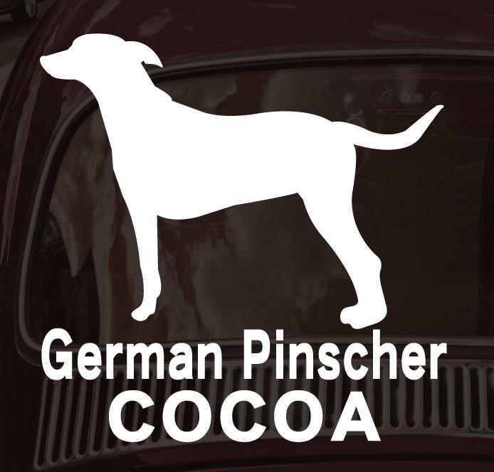 ジャーマンピンシャー_ペットシルエットカーステッカー_犬グッズ_名入れ_PET-TEP_ENT_053_1961枚目の画像