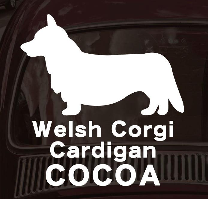 ウェルシュコーギーカーディガン_ペットカーステッカー_犬グッズ_名入れ_PET-TEP_ENT_018_1781枚目の画像