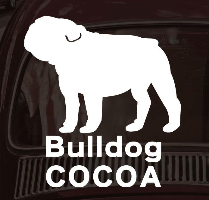 ブルドッグ_オリジナルペットシルエットカーステッカー_犬グッズ_名入れ_PET-TEP_ENT_117_1531枚目の画像