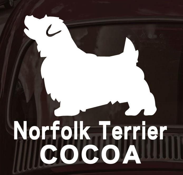 ノーフォーク・テリア_ペットシルエットカーステッカー_犬グッズ_名入れ_PET-TEP_ENT_094_2181枚目の画像