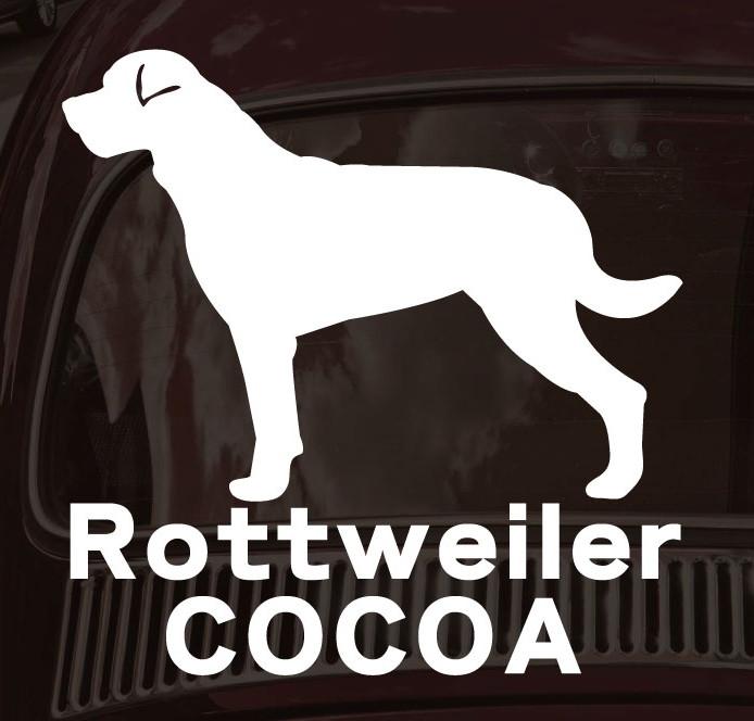 ロットワイラー_オリジナルペットシルエットカーステッカー_犬グッズ_名入れ_PET-TEP_ENT_162_2541枚目の画像