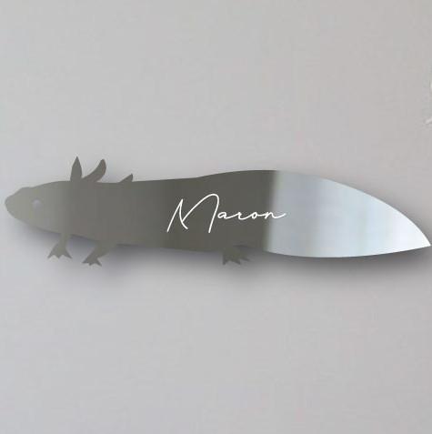 ウーパールーパー_ペットシルエットシェイプミラー鏡_両生類グッズ_名入れ_PET-TEP_ENT_315_7811枚目の画像