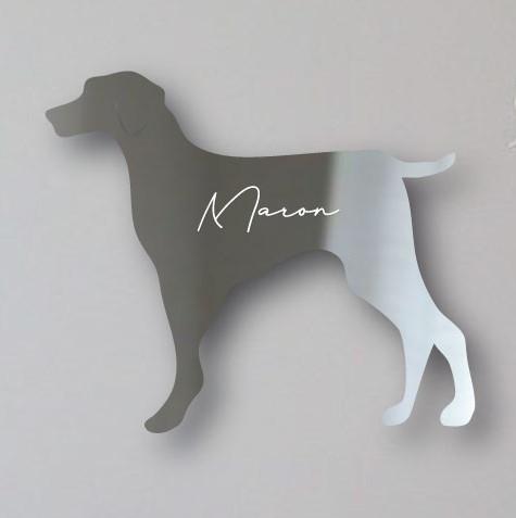 ワイマラナー_オリジナルペットシルエットシェイプミラー鏡_犬グッズ_名入れ_PET-TEP_ENT_164_1681枚目の画像