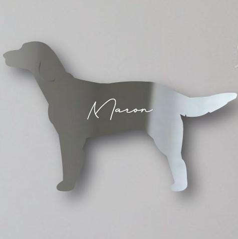 ラージミュンスターレンダー_ペットシルエットシェイプミラー鏡_犬グッズ_名入れ_PET-TEP_ENT_154_2481枚目の画像