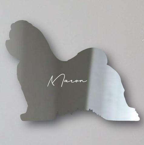 マルチーズ_オリジナルペットシルエットシェイプミラー鏡_犬グッズ_名入れ_PET-TEP_ENT_141_1071枚目の画像