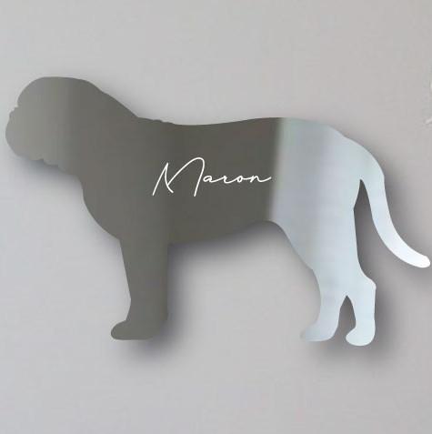 ボルドーマスティフ_ペットシルエットシェイプミラー鏡_犬グッズ_名入れ_PET-TEP_ENT_137_2431枚目の画像