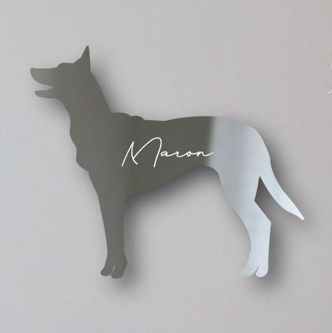 ベルジアンシェパードドッグマリノア_ペッシェイプミラー鏡_犬グッズ_名入れ_PET-TEP_ENT_126_2381枚目の画像