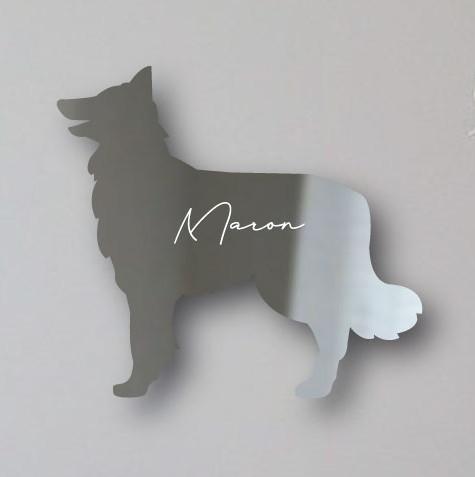 ベルジアンシェパードドッグタービュレン_シェイプミラー鏡_犬グッズ_名入れ_PET-TEP_ENT_125_2371枚目の画像