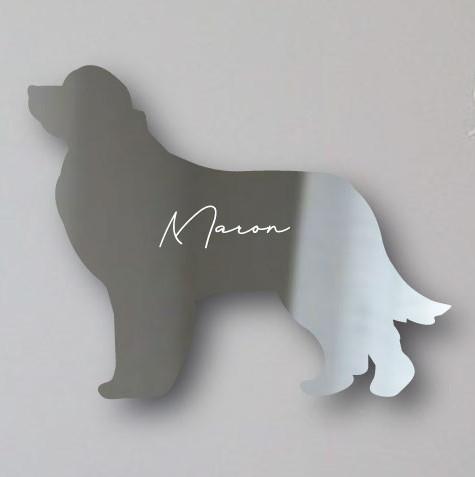 ニューファンドランド_ペットシルエットシェイプミラー鏡_犬グッズ_名入れ_PET-TEP_ENT_092_2161枚目の画像