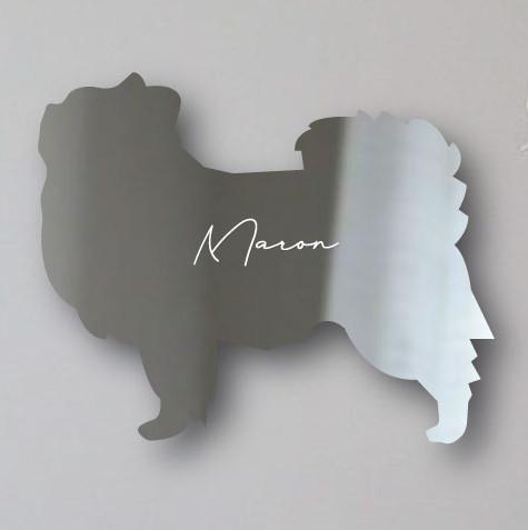 チベタンスパニエル_ペットシルエットシェイプミラー鏡_犬グッズ_名入れ_PET-TEP_ENT_073_2071枚目の画像