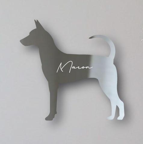 タイワンドッグ_オリジナルペットシルエットシェイプミラー鏡_犬グッズ_名入れ_PET-TEP_ENT_068_2031枚目の画像