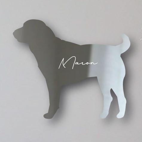 セントラルアジアシェパードドッグ_ペットシェイプミラー鏡_犬グッズ_名入れ_PET-TEP_ENT_067_2021枚目の画像