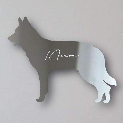 サールロースウルフドッグ_ペットシルエットシェイプミラー鏡_犬グッズ_名入れ_PET-TEP_ENT_040_1911枚目の画像