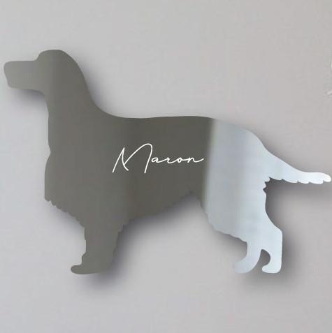 イングリッシュセター_ペットシルエットシェイプミラー鏡_犬グッズ_名入れ_PET-TEP_ENT_015_1181枚目の画像