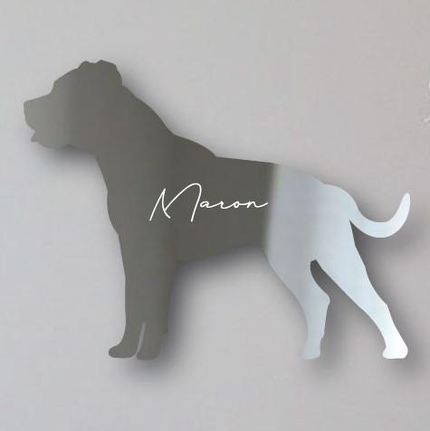 アメリカンスタッフォードシャーテリア_ペットシェイプミラー鏡_犬グッズ_名入れ_PET-TEP_ENT_008_1731枚目の画像