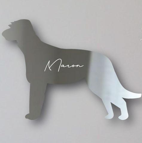 アイリッシュウルフハウンド_ペットシルエットシェイプミラー鏡_犬グッズ_名入れ_PET-TEP_ENT_002_1701枚目の画像